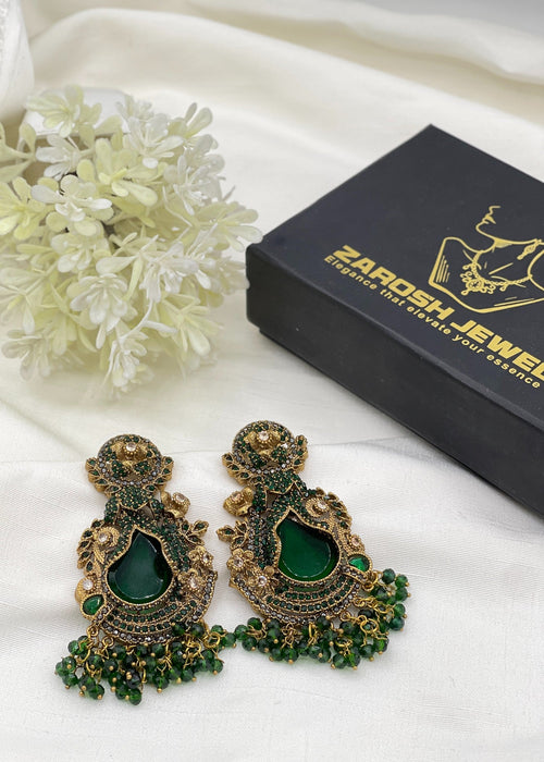Shop the Suha Premium Heritage Earrings from Zarosh Jewel