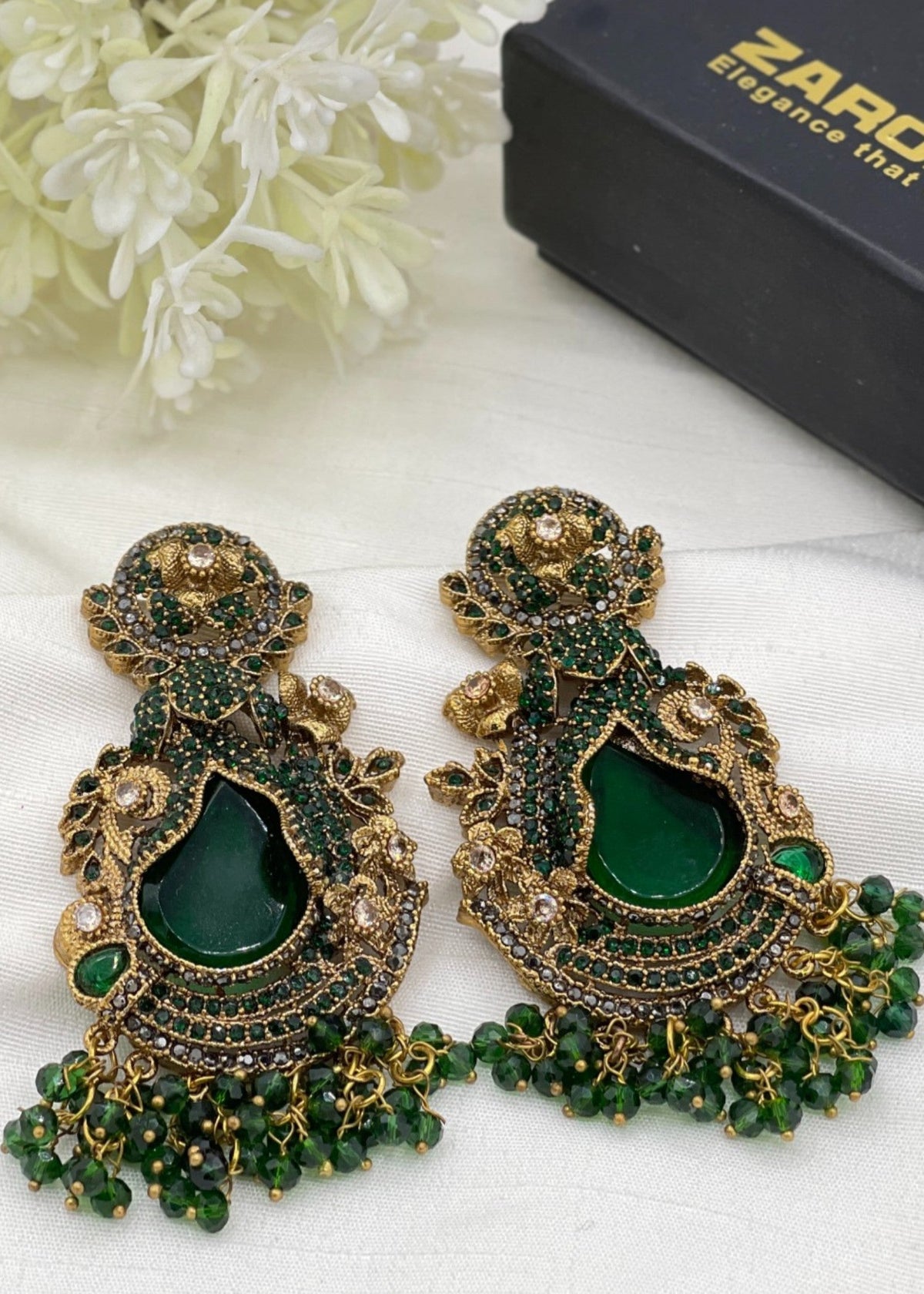 Shop the Suha Premium Heritage Earrings from Zarosh Jewel