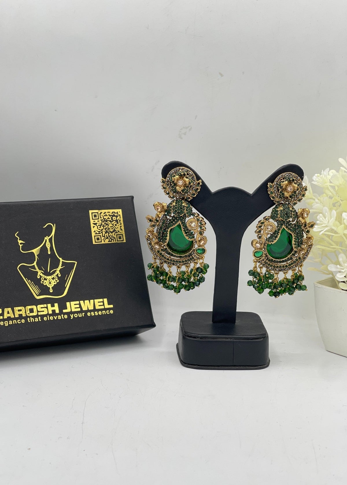 Shop the Suha Premium Heritage Earrings from Zarosh Jewel