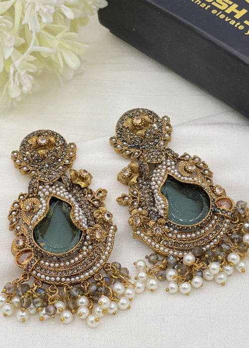 Shop the Suha Premium Heritage Earrings from Zarosh Jewel