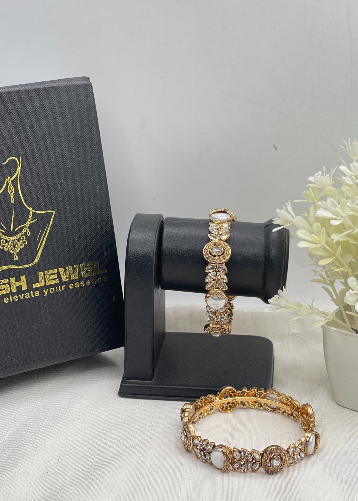 Shop the Suhaila Bangle from Zarosh Jewel