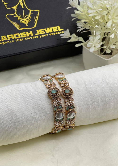 Shop the Suhaila Bangle from Zarosh Jewel