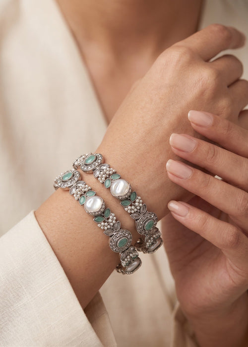 Shop the Suhaila Bangle from Zarosh Jewel