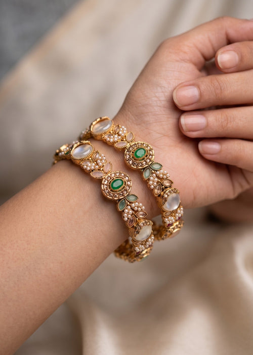 Shop the Suhaila Bangle from Zarosh Jewel
