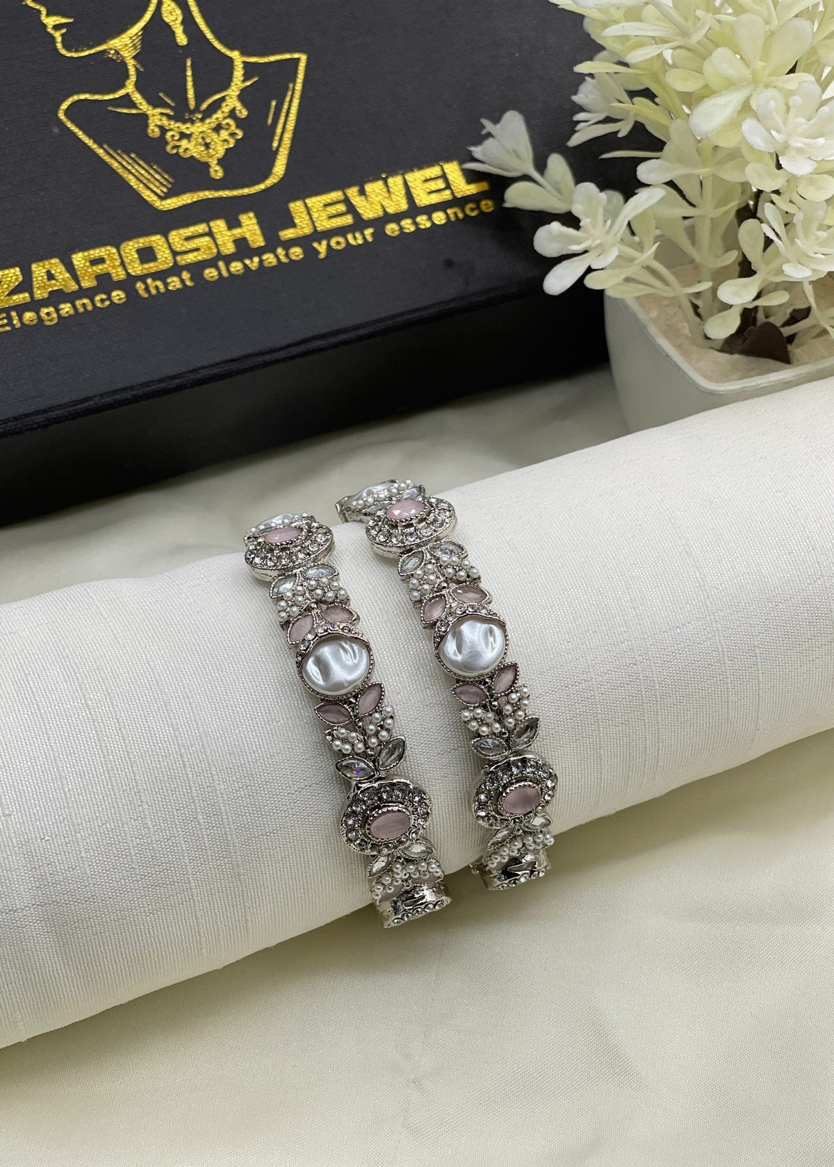 Shop the Suhaila Bangle from Zarosh Jewel