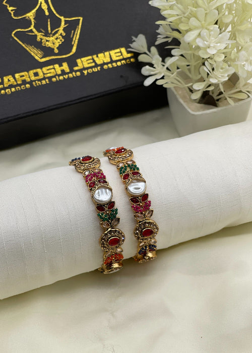 Shop the Suhaila Bangle from Zarosh Jewel