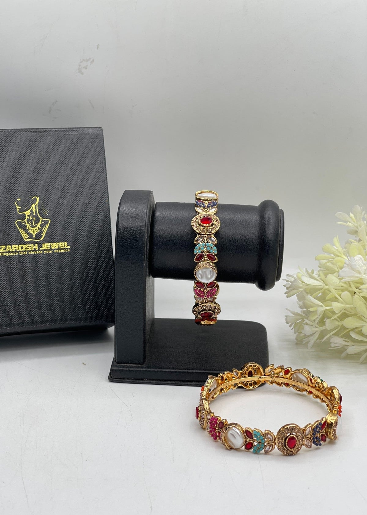 Shop the Suhaila Bangle from Zarosh Jewel