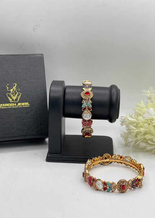 Shop the Suhaila Bangle from Zarosh Jewel