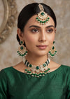 Sultan Kundan Choker Set by Zarosh Jewel