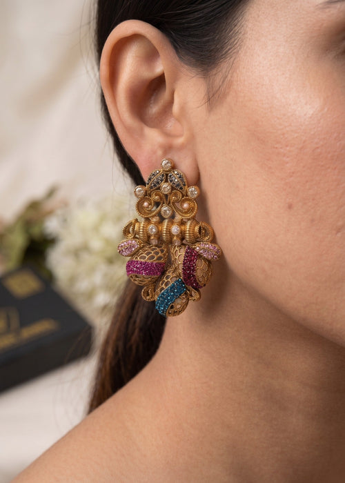 Shop the Sultana Elegent Earring from Zarosh Jewel