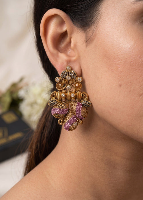 Shop the Sultana Elegent Earring from Zarosh Jewel