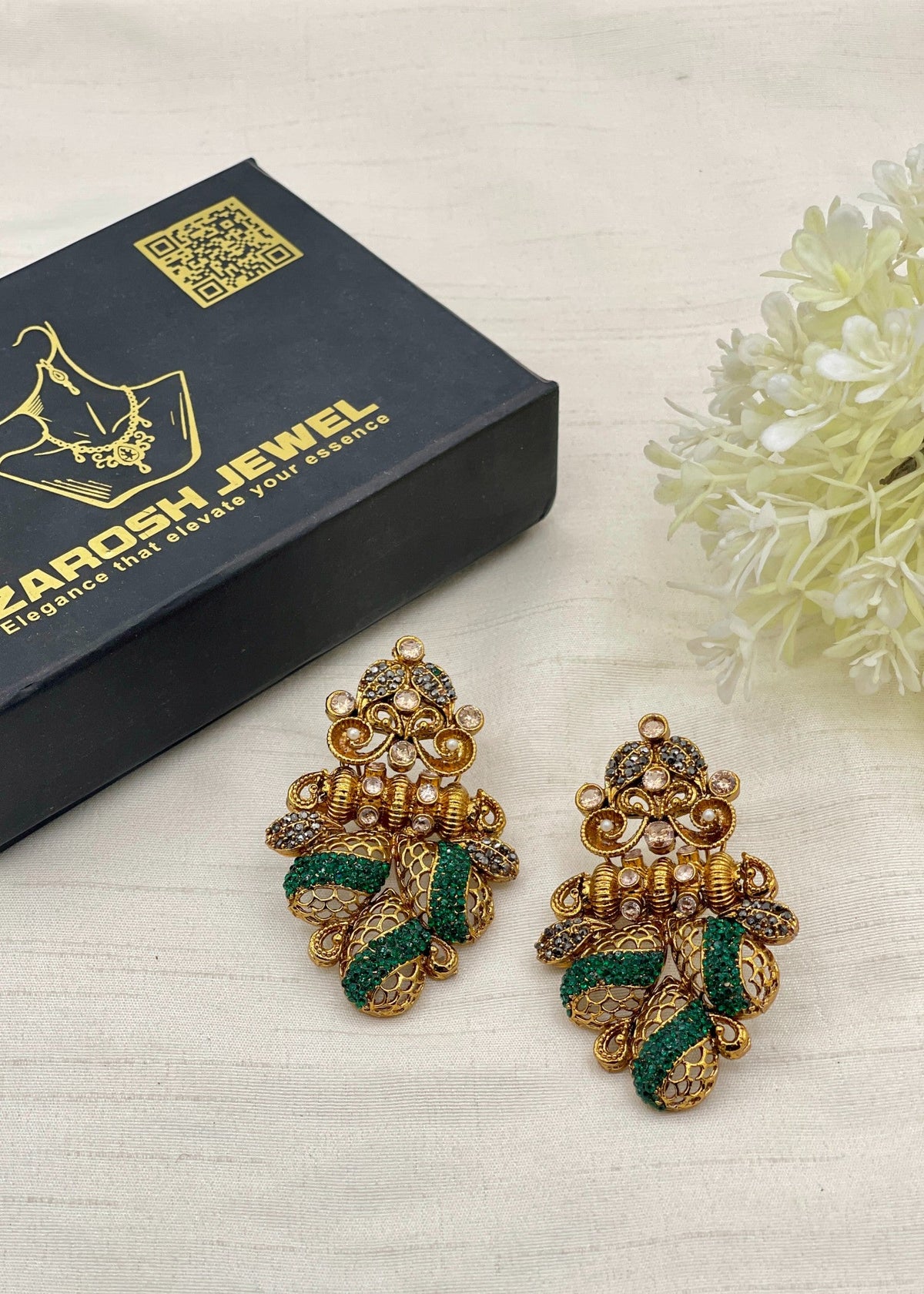 Shop the Sultana Elegent Earring from Zarosh Jewel