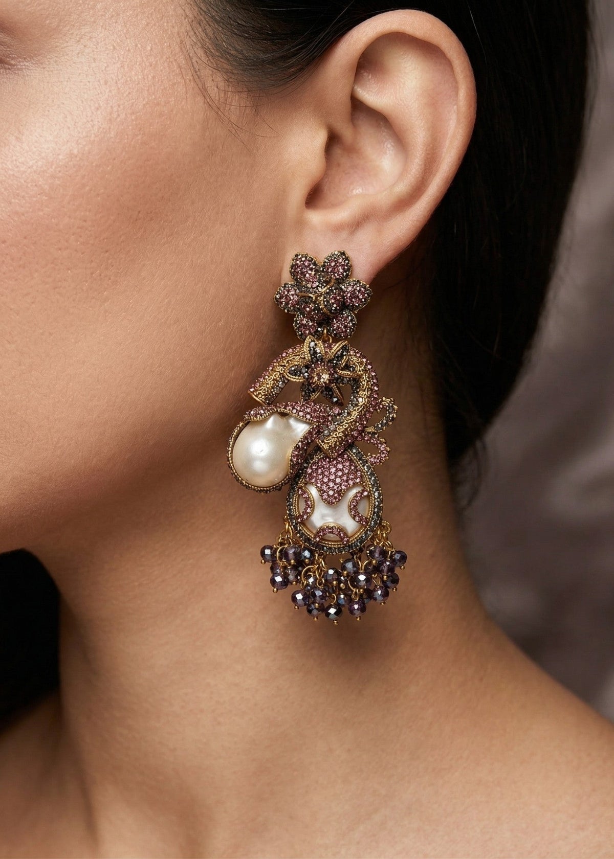 Shop the Sumayyah Heritage Earrings from Zarosh Jewel
