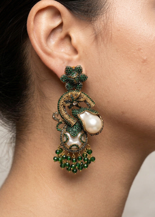 Shop the Sumayyah Heritage Earrings from Zarosh Jewel