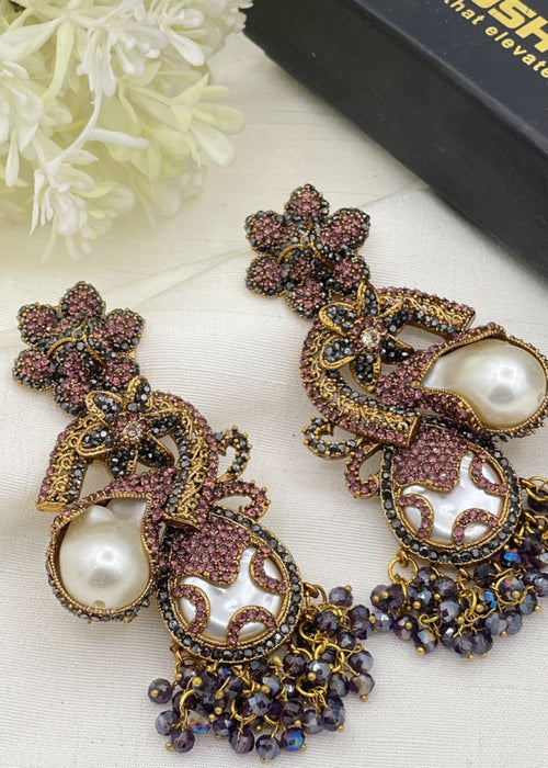 Shop the Sumayyah Heritage Earrings from Zarosh Jewel