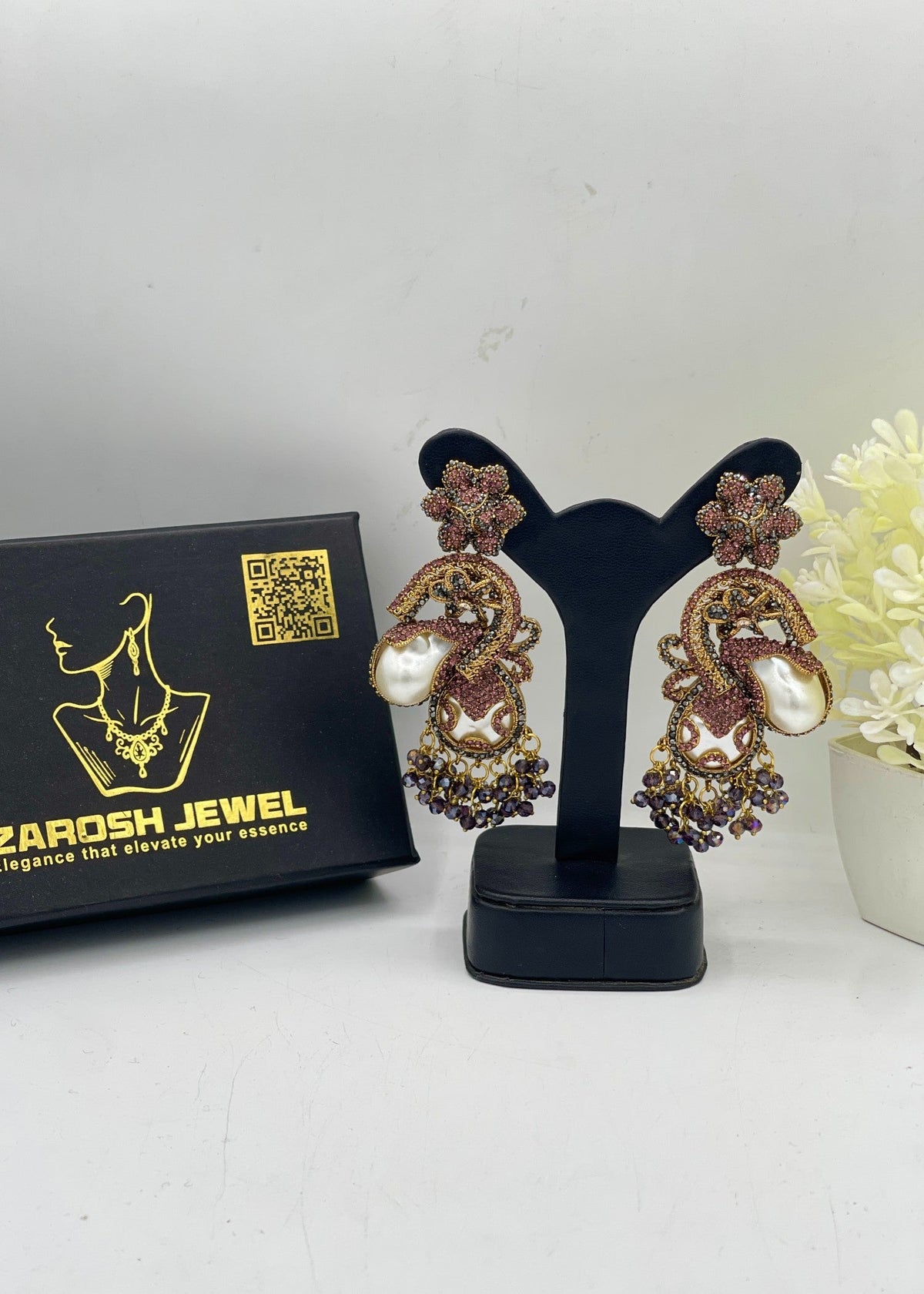 Shop the Sumayyah Heritage Earrings from Zarosh Jewel