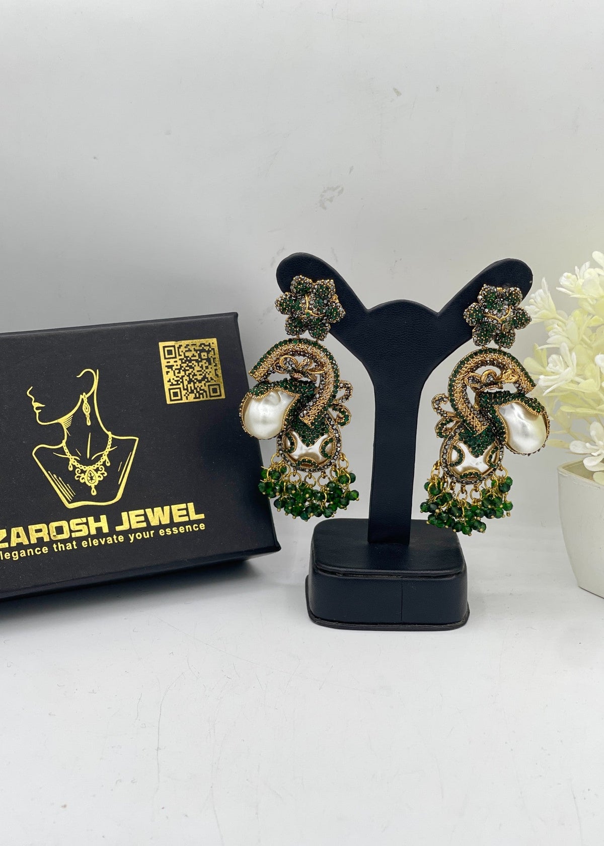 Shop the Sumayyah Heritage Earrings from Zarosh Jewel