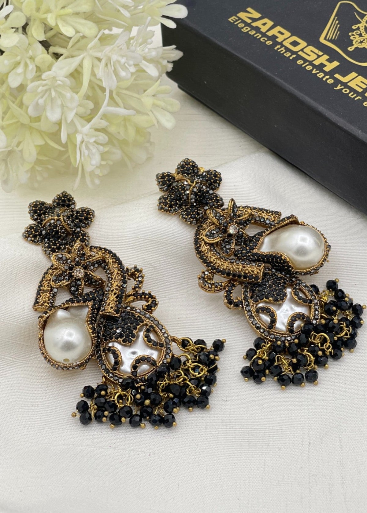 Shop the Sumayyah Heritage Earrings from Zarosh Jewel