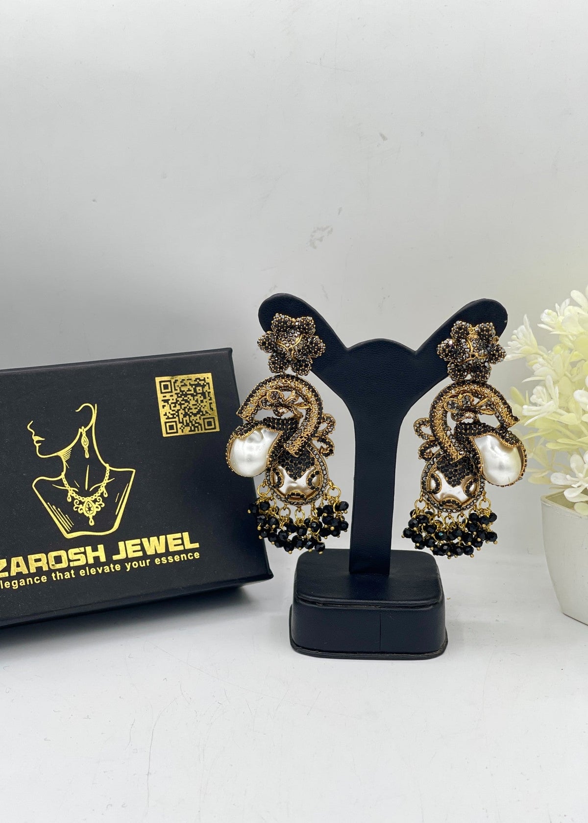 Shop the Sumayyah Heritage Earrings from Zarosh Jewel