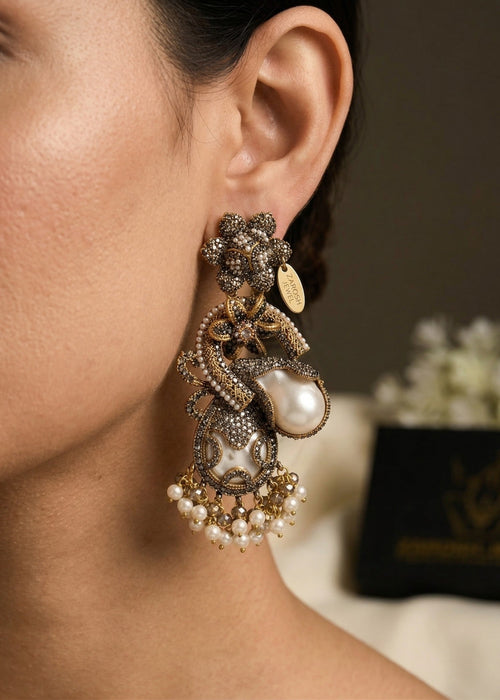Shop the Sumayyah Heritage Earrings from Zarosh Jewel