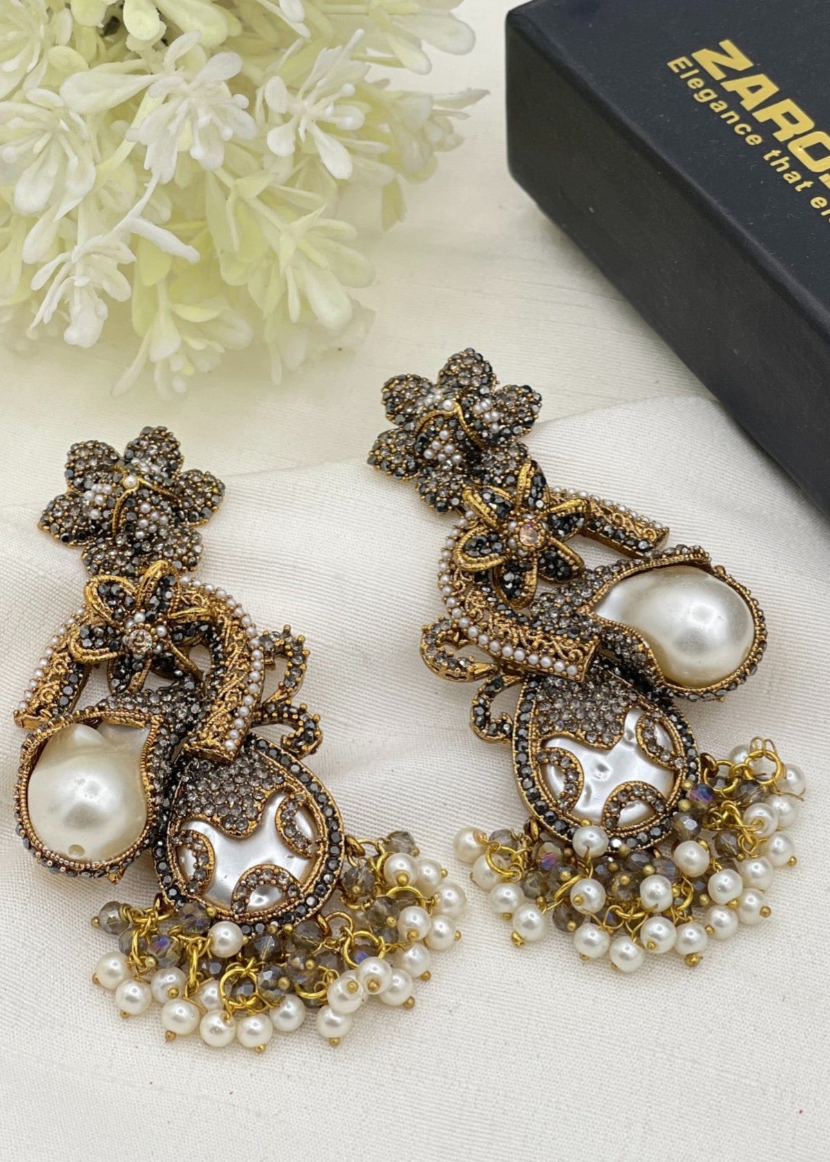 Shop the Sumayyah Heritage Earrings from Zarosh Jewel
