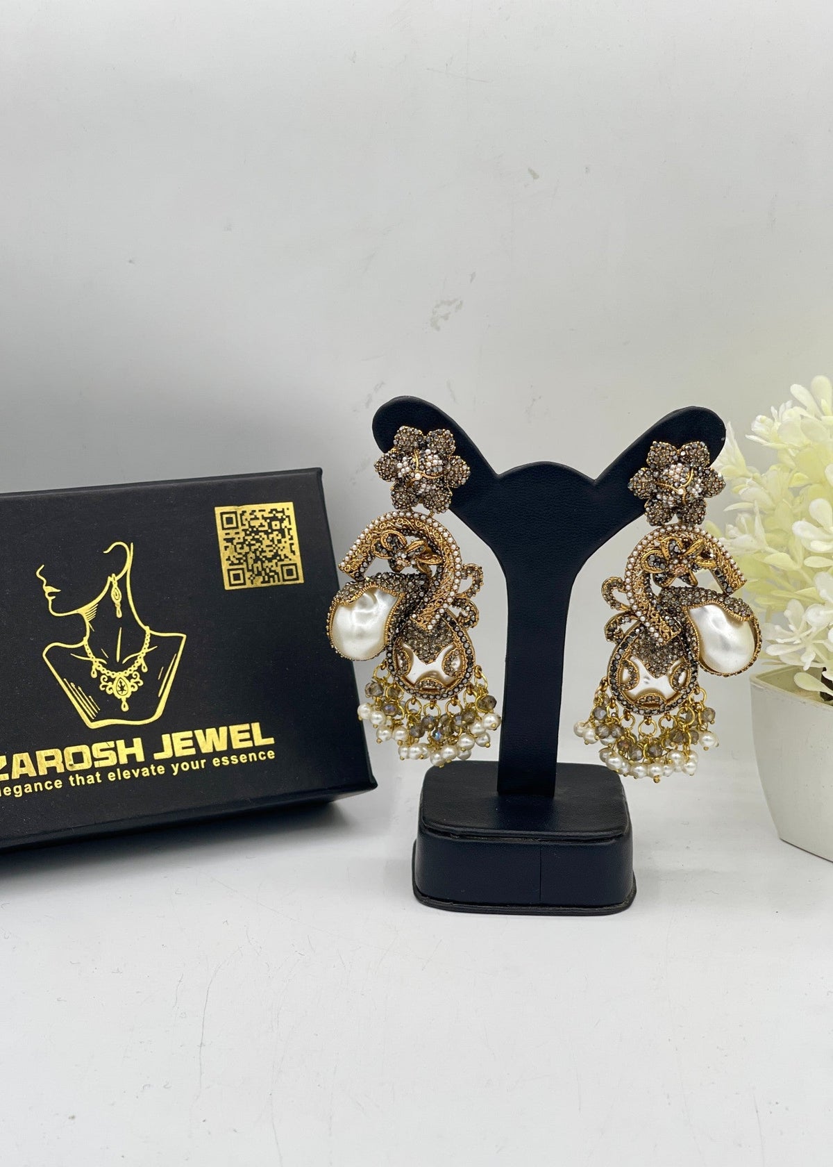 Shop the Sumayyah Heritage Earrings from Zarosh Jewel