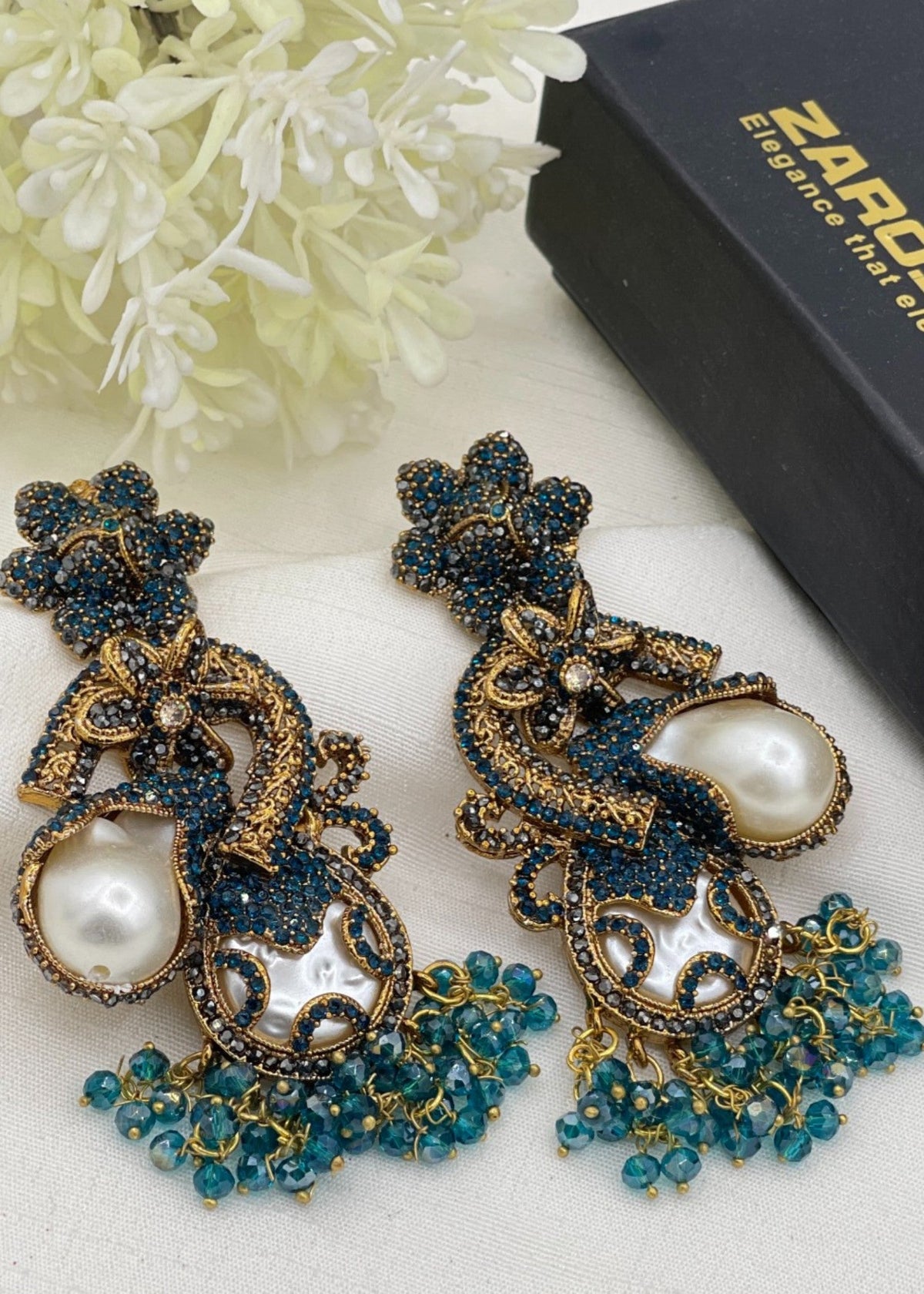 Shop the Sumayyah Heritage Earrings from Zarosh Jewel