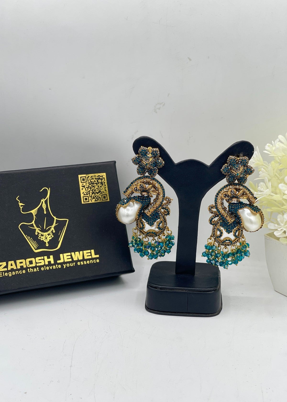 Shop the Sumayyah Heritage Earrings from Zarosh Jewel