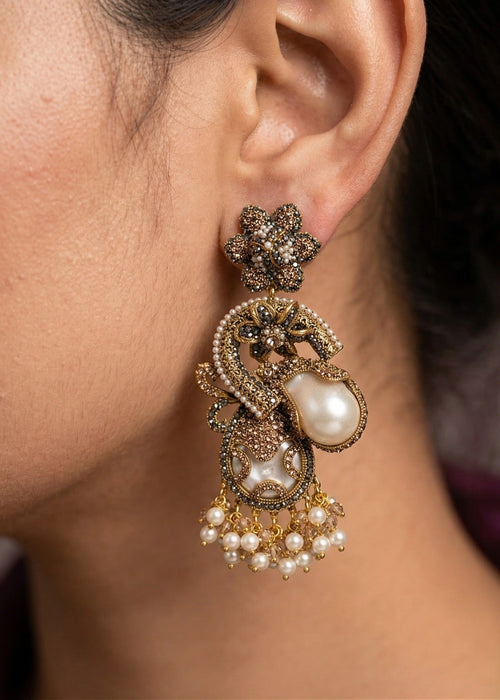 Shop the Sumayyah Heritage Earrings from Zarosh Jewel