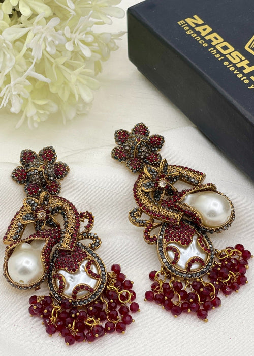 Shop the Sumayyah Heritage Earrings from Zarosh Jewel