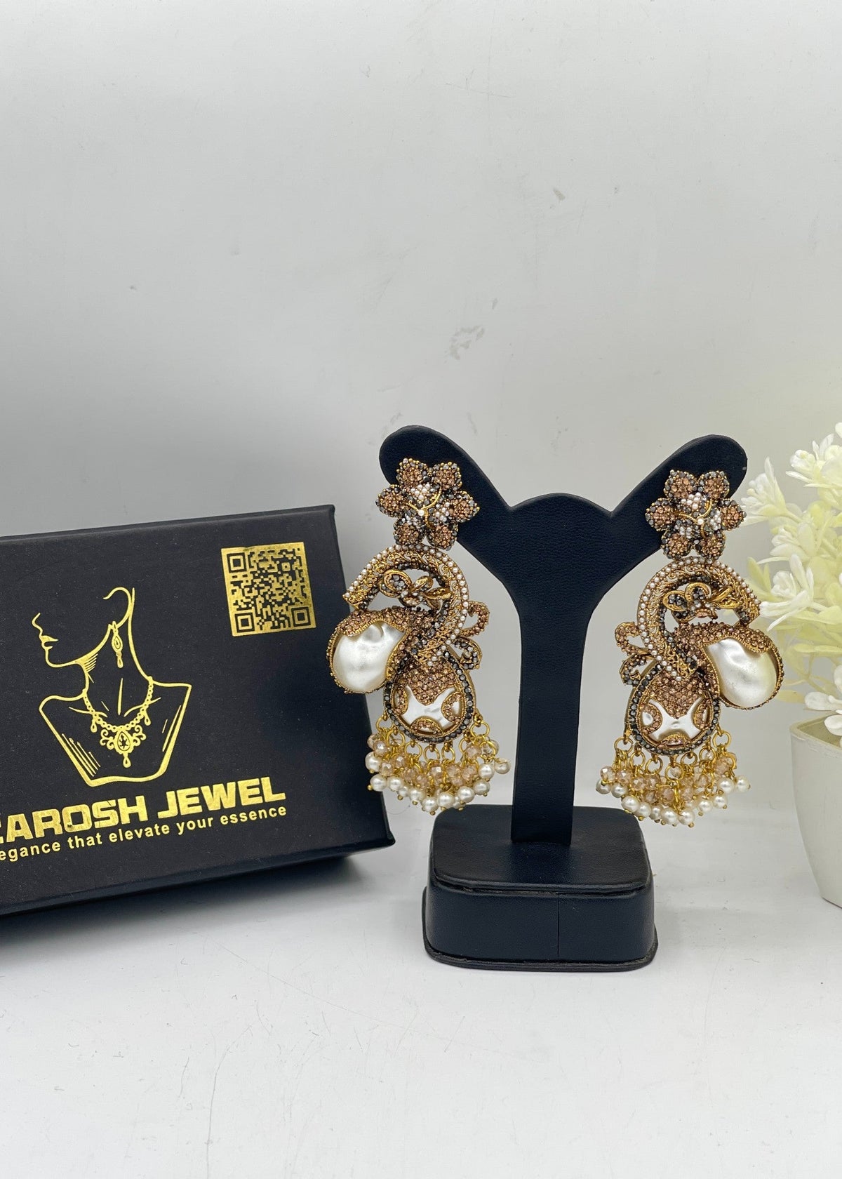 Shop the Sumayyah Heritage Earrings from Zarosh Jewel