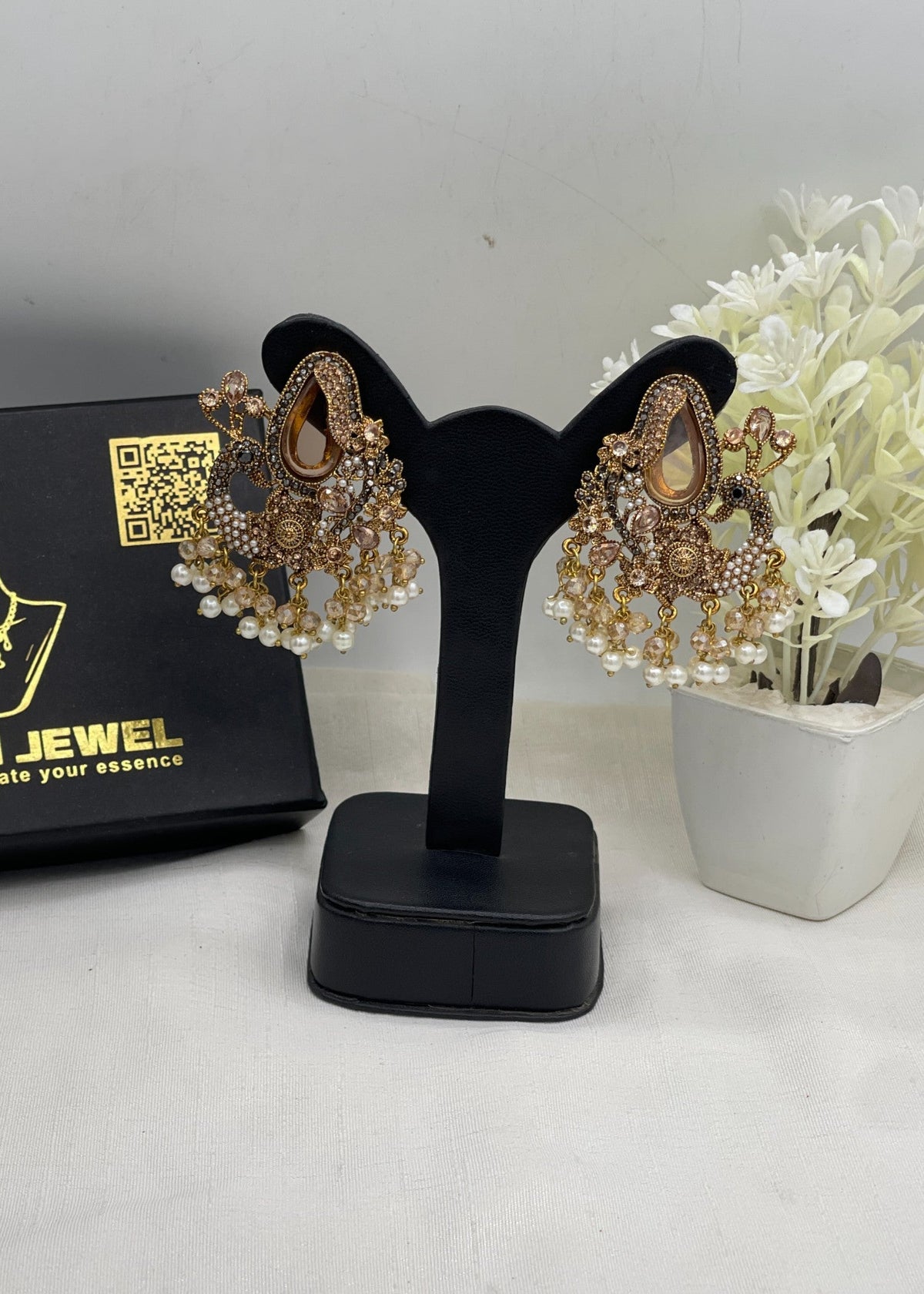 Shop the Syra Heritage Earring from Zarosh Jewel