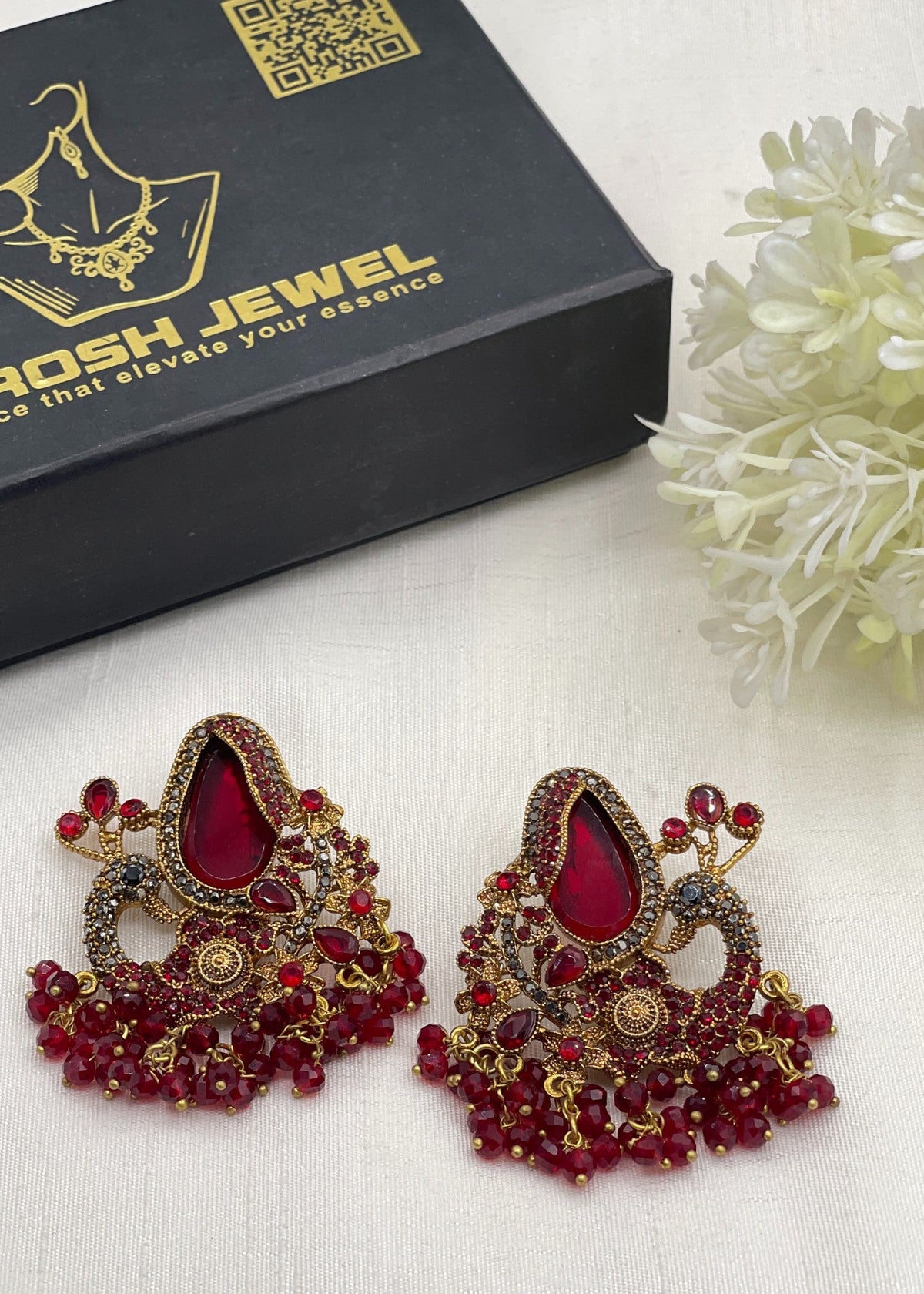 Shop the Syra Heritage Earring from Zarosh Jewel