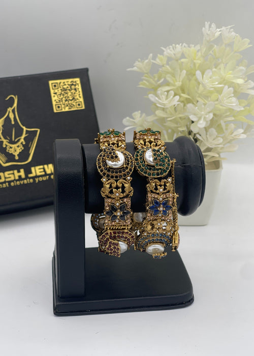 Shop the Tabassum Openable Bangles from Zarosh Jewel