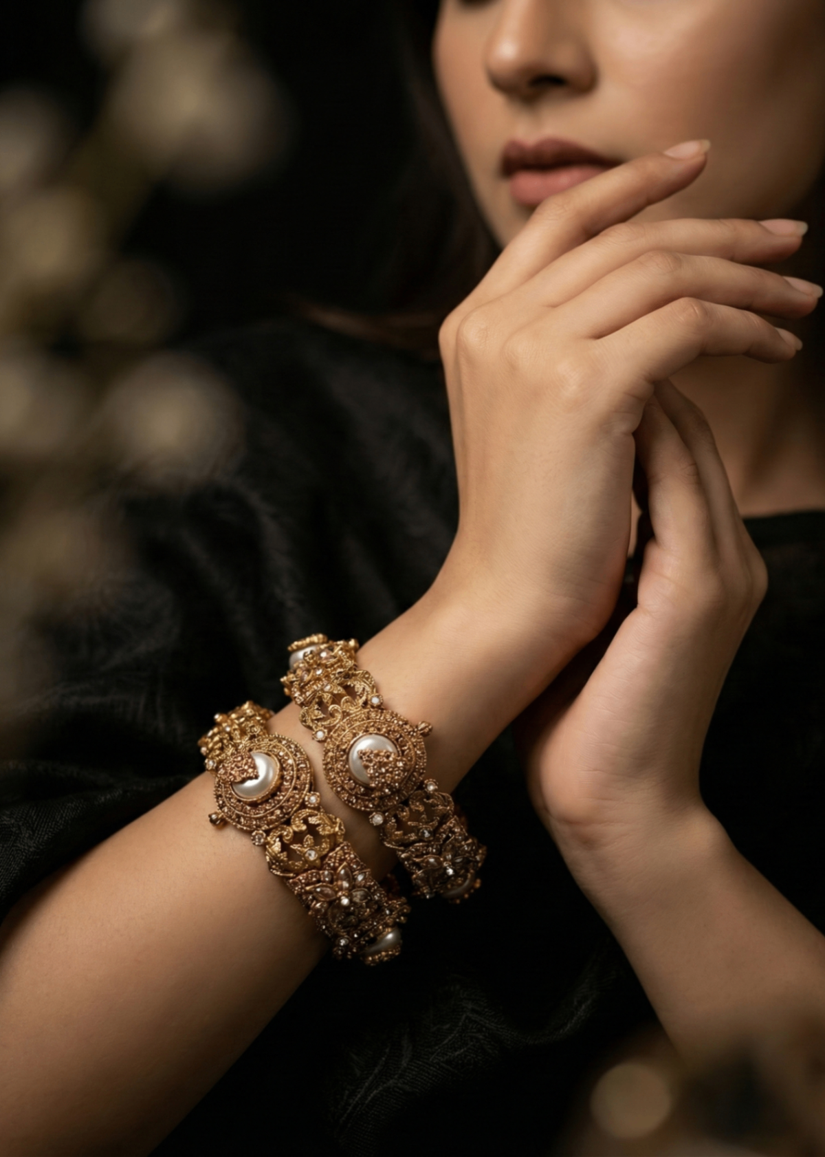 Shop the Tabassum Openable Bangles from Zarosh Jewel