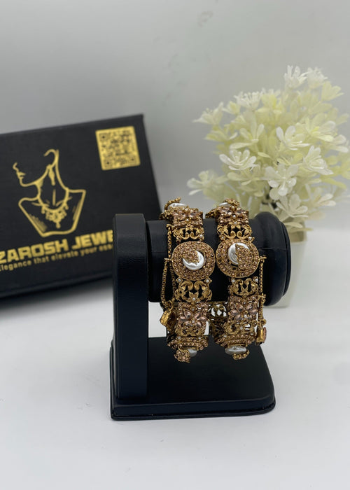 Shop the Tabassum Openable Bangles from Zarosh Jewel