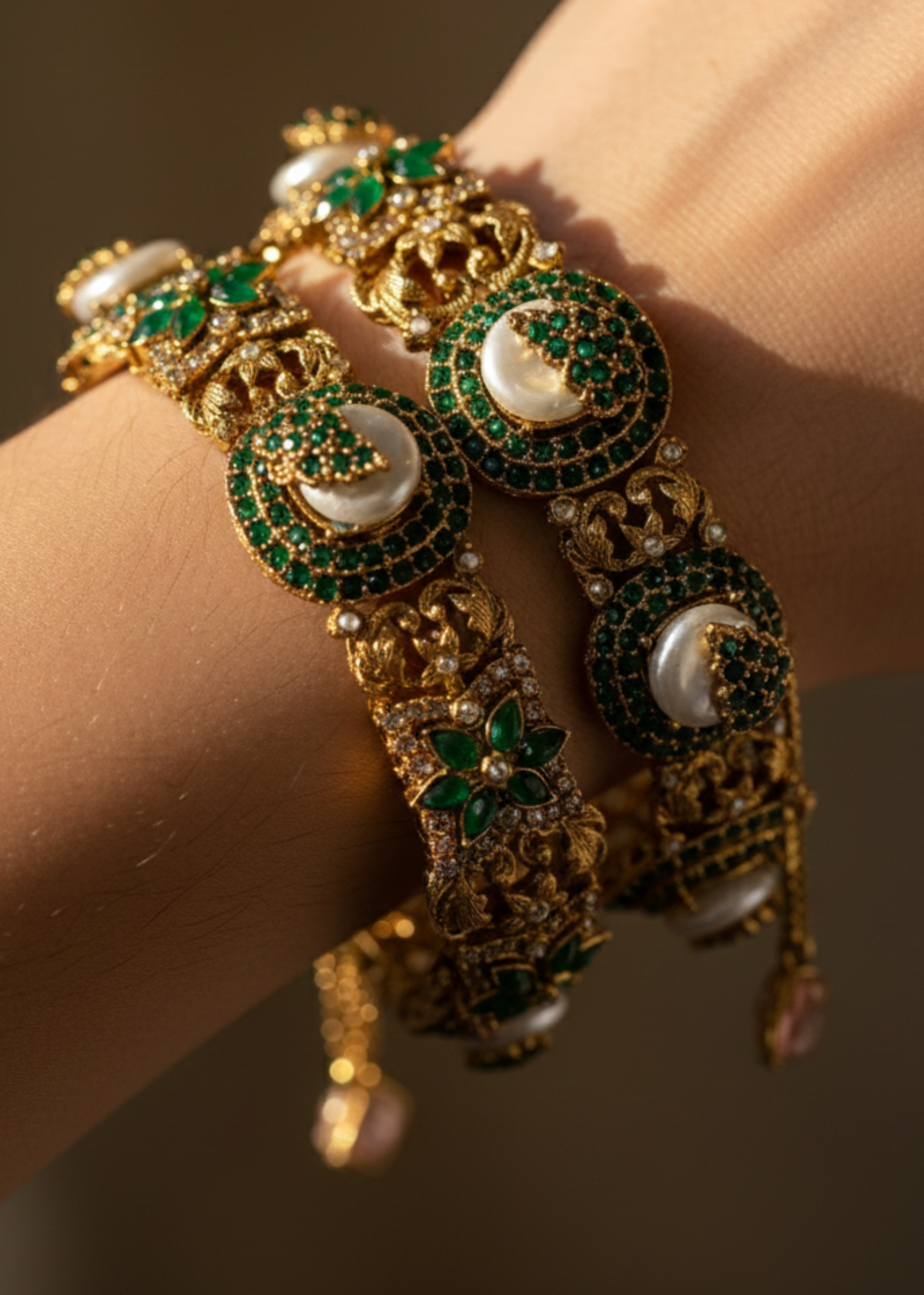 Shop the Tabassum Openable Bangles from Zarosh Jewel