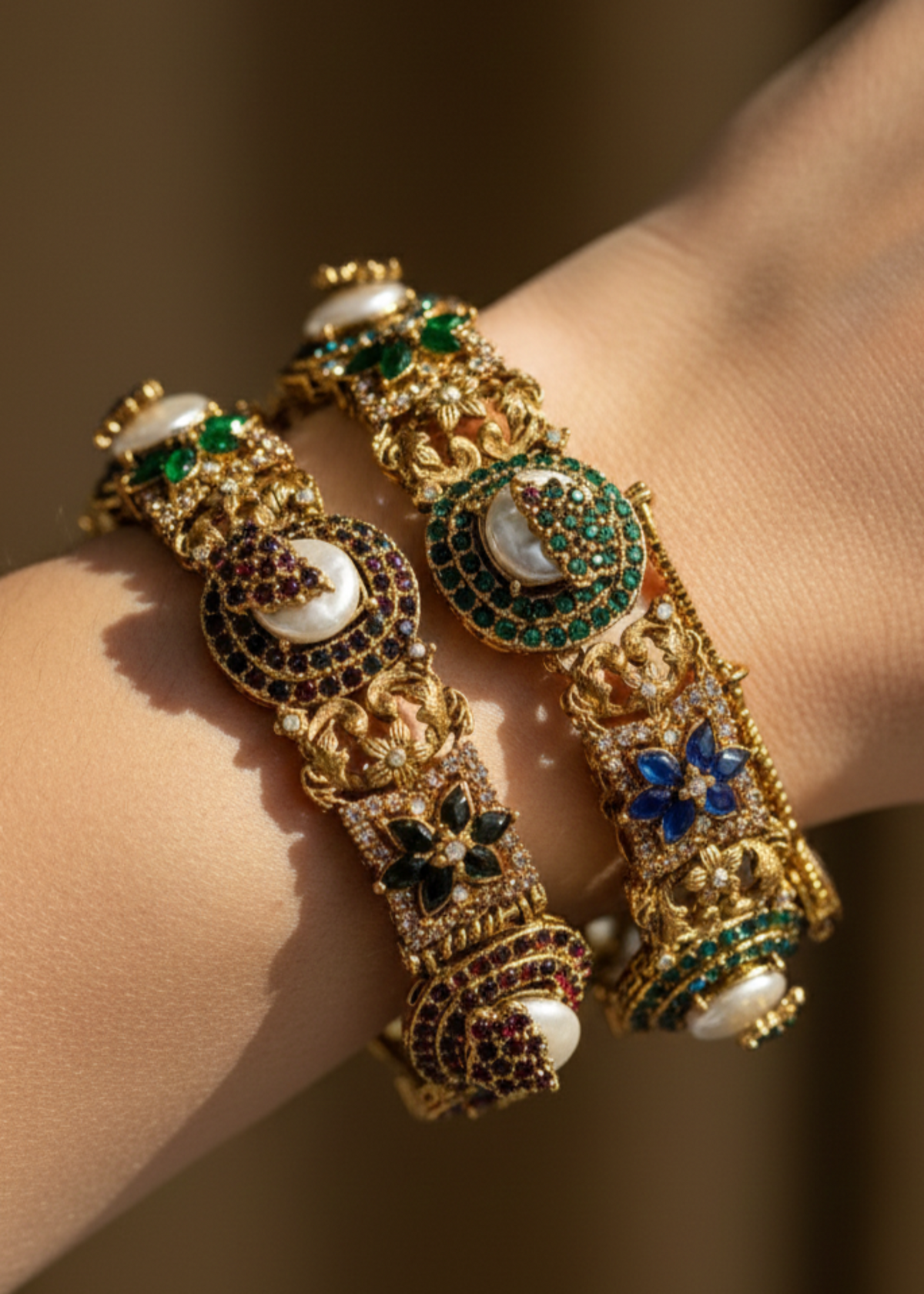 Shop the Tabassum Openable Bangles from Zarosh Jewel