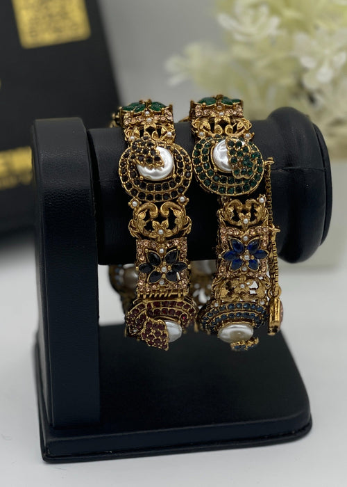Shop the Tabassum Openable Bangles from Zarosh Jewel