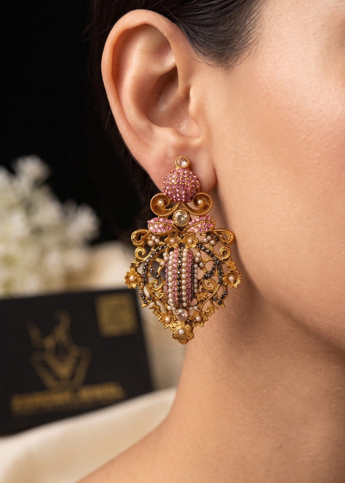 Shop the Tahira Traditional Earring from Zarosh Jewel