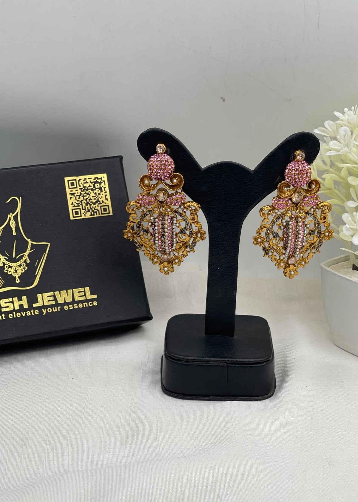 Shop the Tahira Traditional Earring from Zarosh Jewel