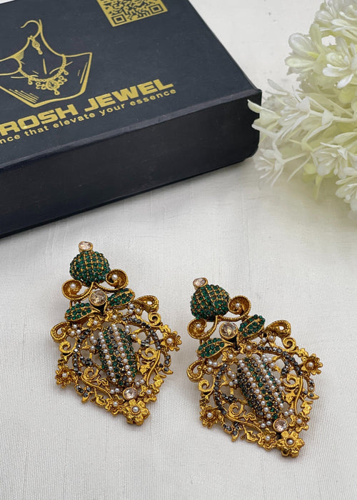 Shop the Tahira Traditional Earring from Zarosh Jewel