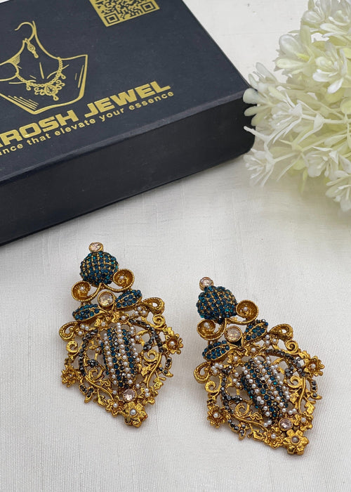 Shop the Tahira Traditional Earring from Zarosh Jewel