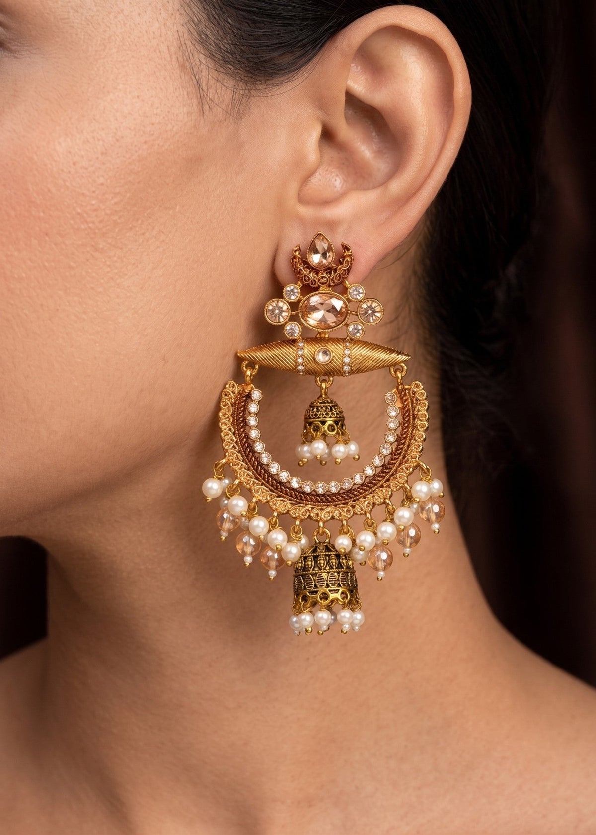 Talia Heritage Earring by Zarosh Jewel