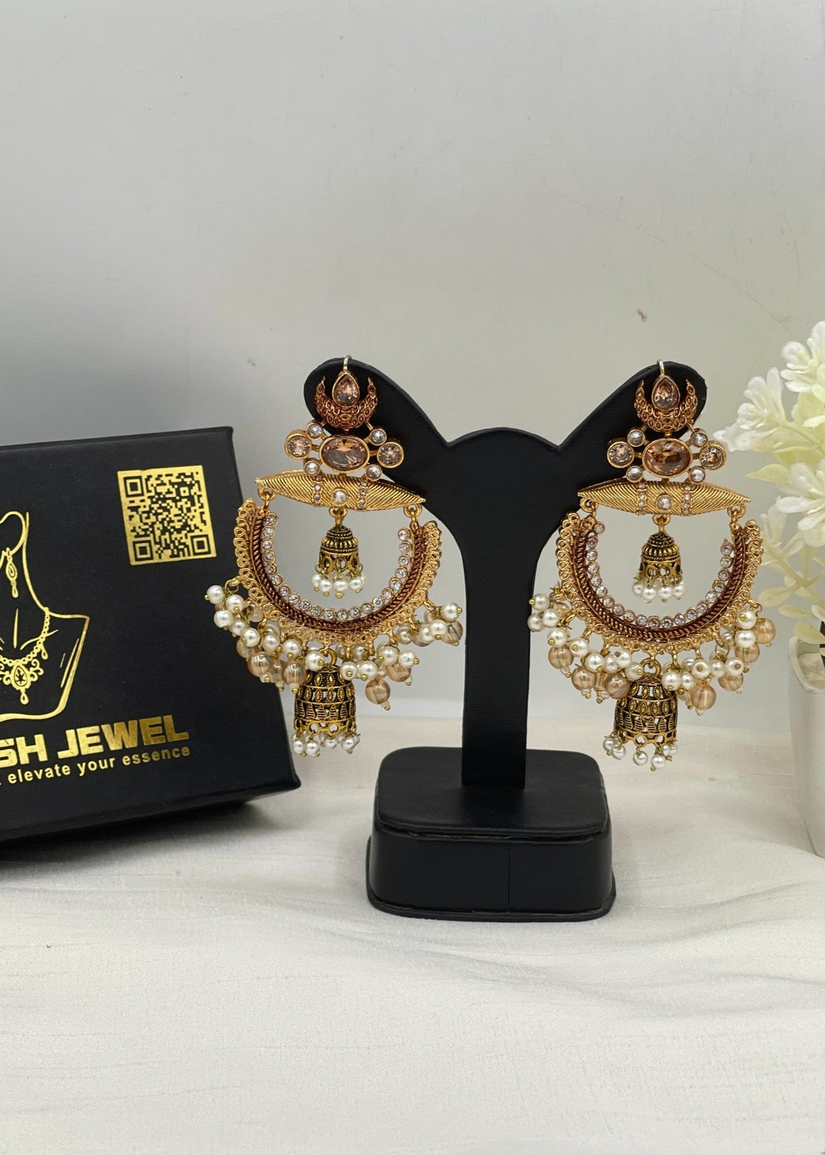 Shop the Talia Heritage Earring from Zarosh Jewel
