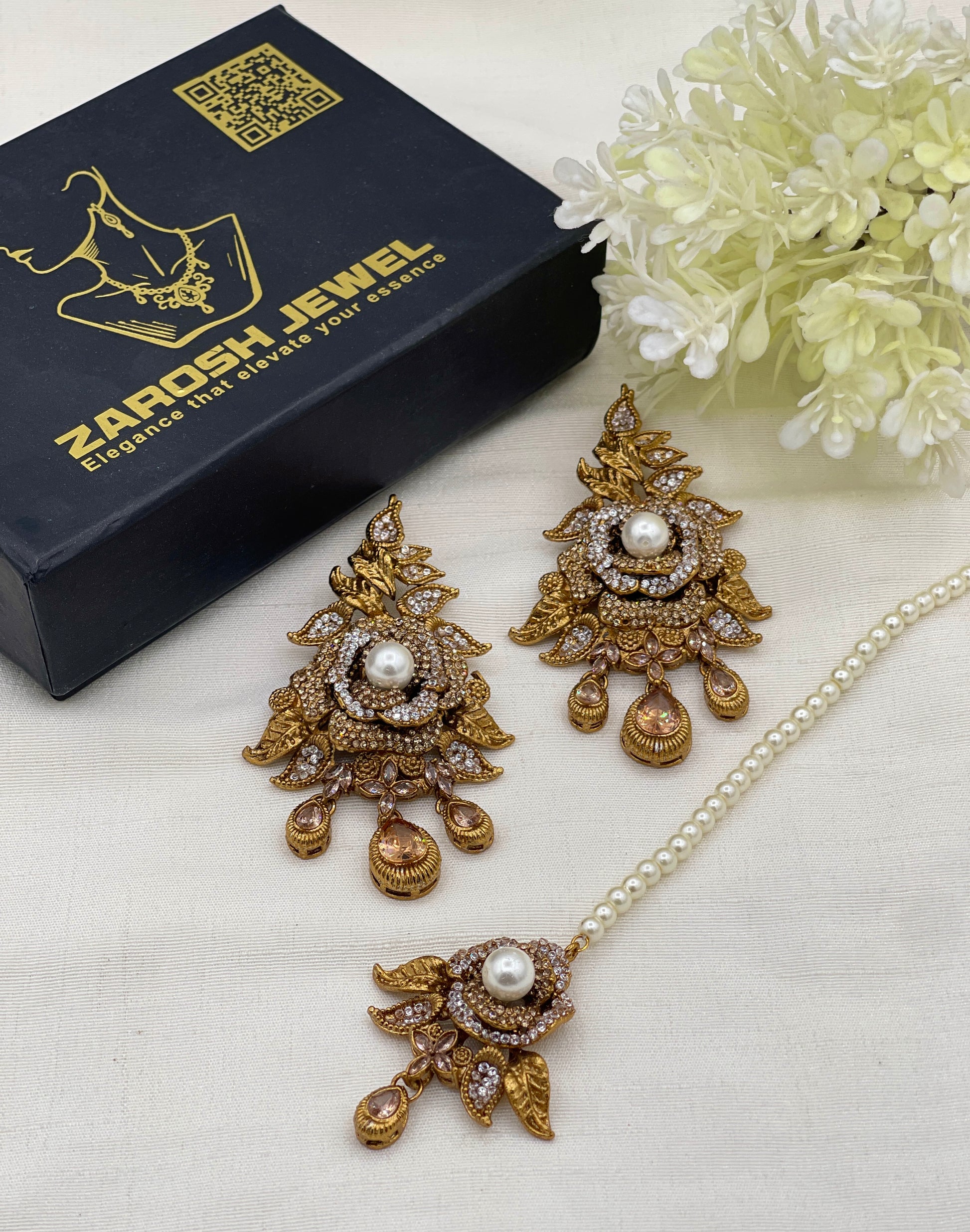 Tanzila Heritage Earring Tikka