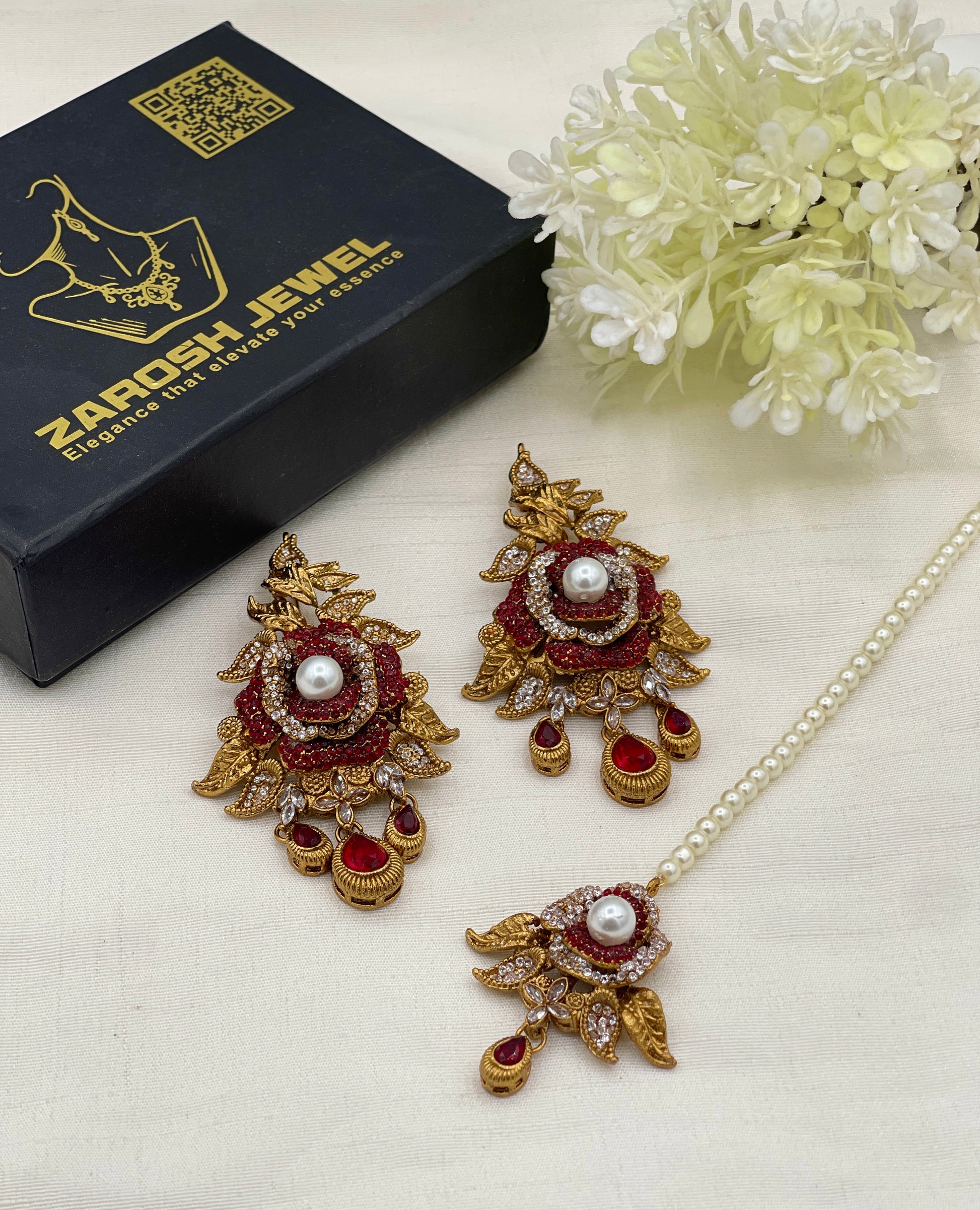 Tanzila Heritage Earring Tikka