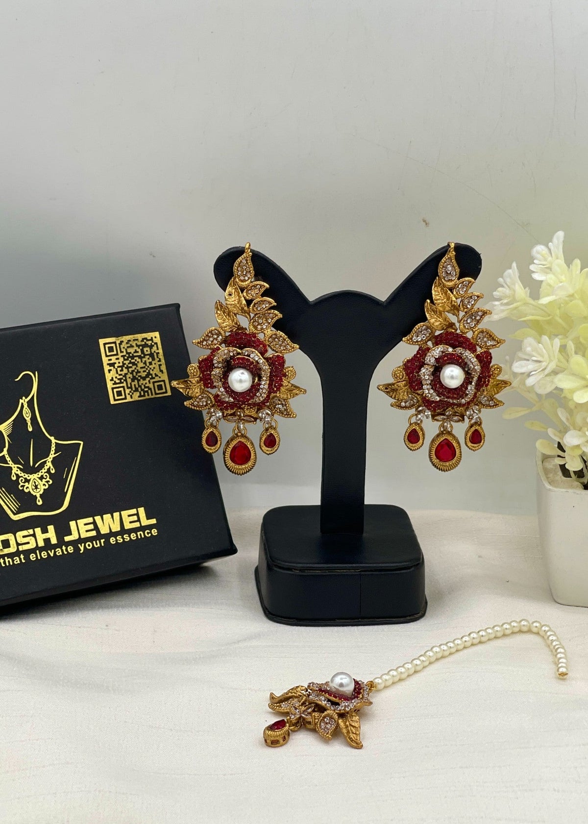 Shop the Tanzila Heritage Earring Tikka from Zarosh Jewel