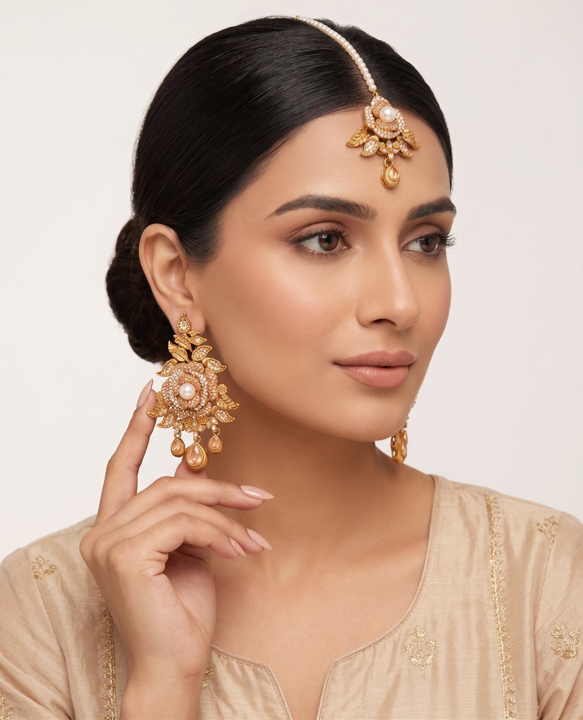 Tanzila Heritage Earring Tikka