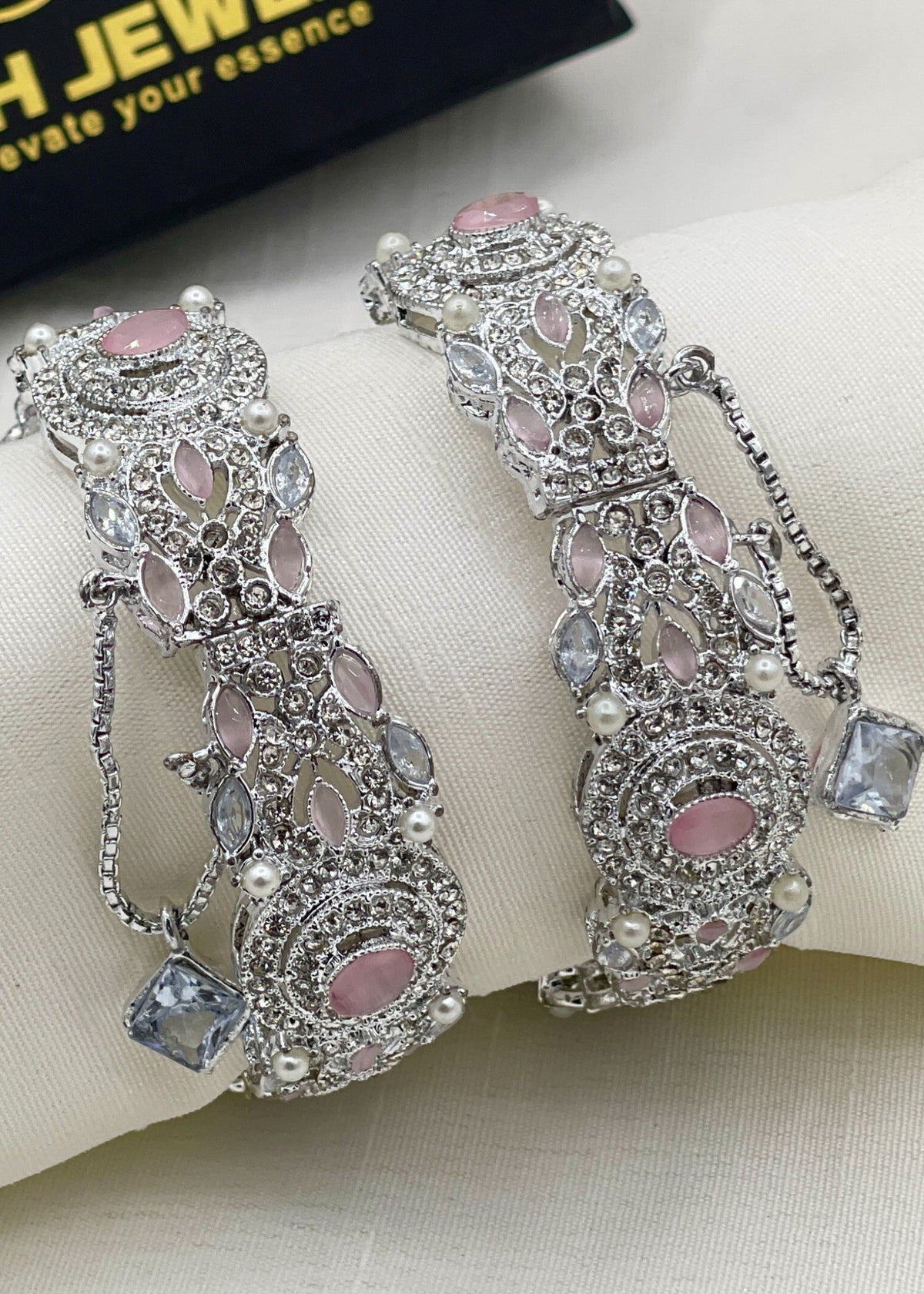 Shop the Tara Openable Bangle Set from Zarosh Jewel